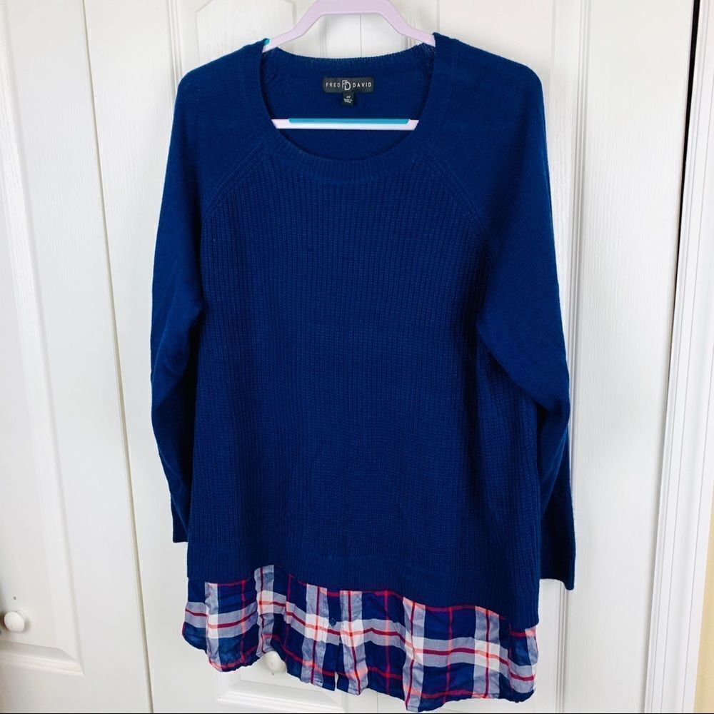 Fred David Layered Look Sweater
